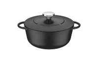 Tramontina หม้อเหล็กหล่อ (Enameled Cast Iron) รุ่น Trento Casserole ขนาด 24 ซม.