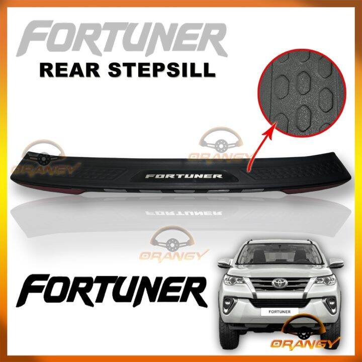 Toyota Fortuner 2016 to 2020 OEM Rear Stepsill 2017 2018 2019 Step sill