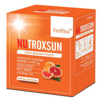 Verena NutroxSun นวัตกรรมใหม่ การดูแลปกป้องผิวจากแสงแดด 10ซอง ( 1กล่อง)