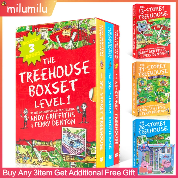 milumilu The Treehouse Boxset 13 26 39 Storey Treehouse Aklat Children ...