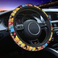 【YF】 Mange Car Steering Wheel Cover 37-38 Soft Japanese Anime Protective Suitable Car-styling Accessories