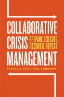 หนังสืออังกฤษใหม่ Collaborative Crisis Management : Prepare, Execute, Recover, Repeat [Paperback]