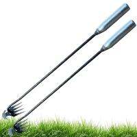 Stainless Steel Weeders Manual Grass Puller With Long Handle Puller Weeds Removal Tool Gardening Soil Tools Weeds Garden Supply