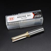 【LZ】 BB Straight Bit 1/4 1/2 Woodworking Slotting 1 2 Flute Long Blade Router Bit Tool End Mill Cutter Side Work