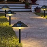 Outdoor Mushroom Solar Path Stake Lights Solar Pathway Landscape Lights For Lawn Deck Patio Backyard Driveway