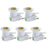 【YF】✷✿❄  1/2/5PCS 13A E27 Plug Bulb Socket with on-Off Screw Lamp Base Lighting