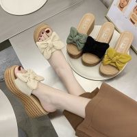 Fashion Platform Slippers New Wedge Heel Sandals