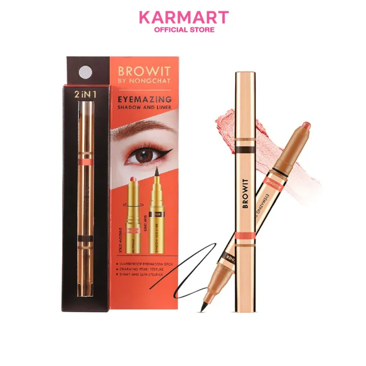 Browit Eyemazing Shadow and Liner 0.85ml+0.60g | Lazada.co.th