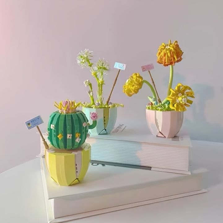 creative-childrens-educational-building-blocks-flower-toy-diy-indoor-ornaments-mini-building-block-artificial-flower-pot-plan