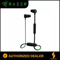 Razer Hammerhead หูฟังบลูทูธใส่เล่นกีฬา,หูฟังควบคุมเสียงขนาด10มม. พร้อมเทคโนโลยี Dual-Driver บลูทูธ4.1ใช้ได้กับนักเล่นเกม