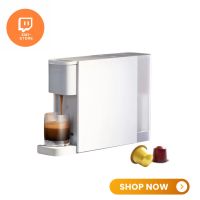 Xiaomi Mi Capsule Coffee Machine S1301 เครื่องชงกาแฟแคปซูล 20Bar เครื่องบดกาแฟ เครื่องชงกาแฟ เครื่องชงกาแฟขนาดเล็ก เครื่องชงกาแฟสีขาว