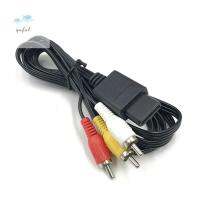 QUFUL A/v RCA NGC SFC สายวิดีโอ N64สายเอวีสายสายออดิโอสายเคเบิลทีวี