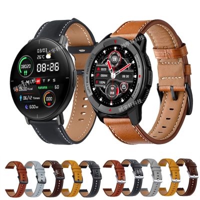 [ร้อน] สายนาฬิกานาฬิกาหนังสำหรับ Xiaomi Youpin Mibro Watch สาย X1กีฬาเปลี่ยนกำไลสำหรับ Mibro Lite/air/ สี20Mm 22Mm Correa