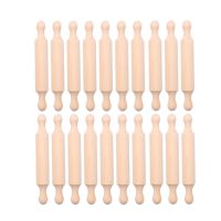 7In Wooden Mini Rolling Pin Long Kitchen Baking Small Dough Rolling Pin for Children Fondant Pastry Pizza Crafting