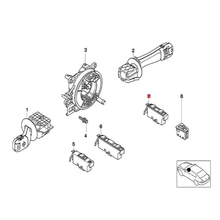 front-power-window-switch-passager-side-for-bmw-e46-3-series-sedan-316i-318i-320i-325i-328i-330i-61316902179-6902179