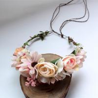CC Wedding Headband Flower Hairband Hair Jewelry Charms Engagement Accessories For Bride Bridesmaids 100 Handmade Headwear at06