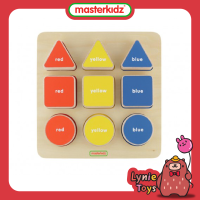Masterkidz ของเล่นเสริมทักษะ บอร์ดรูปทรงเรขาคณิต Geometric Peg Board