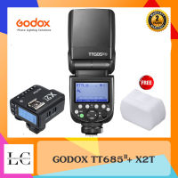 แฟลชออโต้ รุ่นใหม่ล่าสุด TTL Godox TT685II TT685 II พร้อมทริกเกอร์ X2T for Canon Nikon Sony Fuji แถมฟรีซอฟบอค