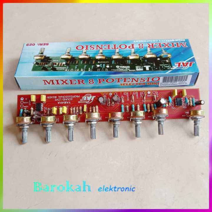 Kit Mixer JAL Yamaha 8 Potensio | Lazada Indonesia