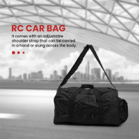 Duffel Bag Waterproof Storage Bag for 1/10 RC Crawler Drift Cars Axial SCX10 90046 TRX4 D90