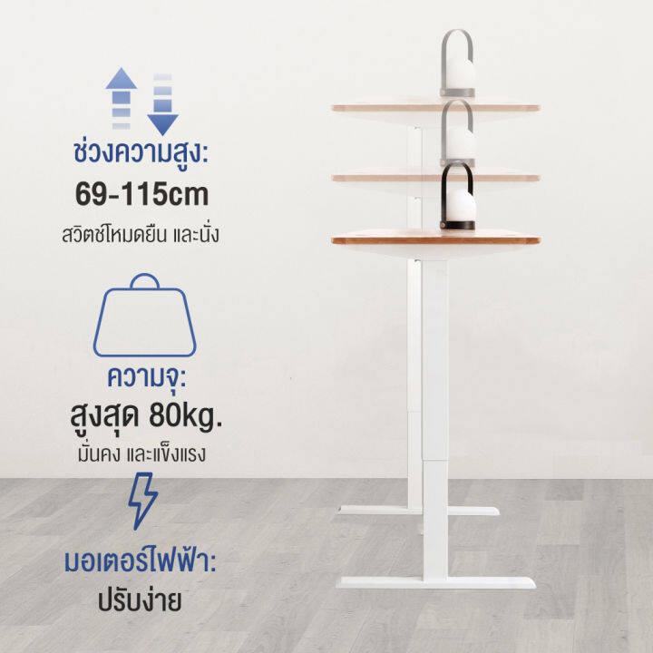 xuti-ergonomic-desk-โต๊ะทำงาน-โต๊ะปรับระดับเพื่อสุขภาพ-ปรับอัตโนมัติด้วยระบบไฟฟ้า-stand-office-table