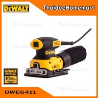 ( Promotion+++) คุ้มที่สุด DEWALT เครื่องขัดกระดาษทรายสีเหลี่ยม-จตุรัส รุ่น DWE6411 (230วัตต์) รับประกันศูนย์ 3 ปี ราคาดี เครื่อง ขัด เครื่อง ขัด กระดาษทราย เครื่อง ขัด ไม้ เครื่อง ขัด ปูน