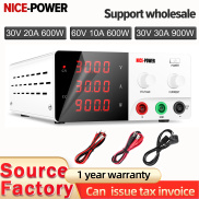 Nguồn Điện Nice R-SPS3030 30V 30a 900W Nguồn Điện Dc Có Thể Điều Chỉnh Màn