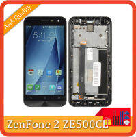 คุณภาพสูงหน้าจอ LCD และ Digitizer ประกอบเต็มตัวเครื่องที่มี/ไม่มีกรอบสำหรับ ASUS Zenfone 2 ZE500CL