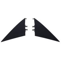 Car Triangle Trim Panel Exterior Mirror Triangle Trim Panel Black for Tesla Model 3 Replacement