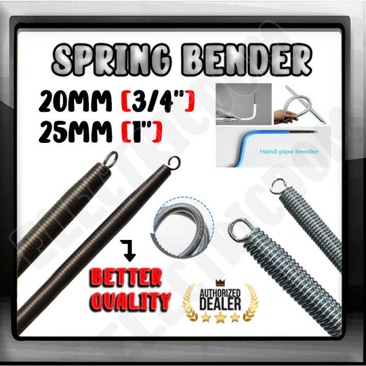 UK Bend PVC Conduit Pipe Spring Bender 20mm [ 3/4" ] & 25mm [ 1" ] PVC