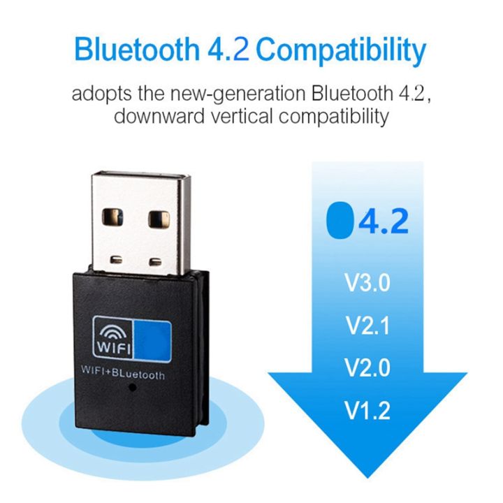 usb-wifi-bluetooth-adapter-bluetooth-4-2-150mbps-wifi-dongle-network-card-wifi-bluetooth-receiver-transmitter