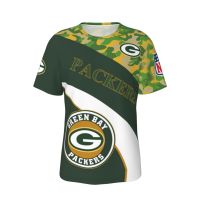 T SHIRT - era mens fashion new green bay packers nfl t-shirt  - TSHIRT