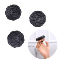 ✷ 4pcs Silicone Hair Brush Pocket Brush Scalp Care Scrubber For Dandruff Hair Growth Hair Shampoo Brush Scalp Care Hair Massage