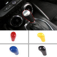 พลาสติก ABS รถหัวเกียร์ Shift Knob Handle Cover Trim สติกเกอร์สำหรับ Chevrolet Corvette C7 2014-2019 Auto อุปกรณ์ตกแต่งภายใน