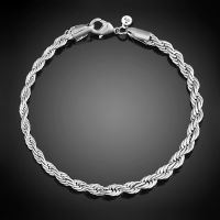 20 Europe And The United States Fashion Female Chain Bracelet Sweet Romantic Bracelet Twisted Bracelet Women Jewelry