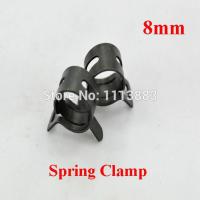 ☃﹍ 8mm 5/16 Spring Clip Fuel Oil Water Hose Pipe Tube Clamp Bag of 100 PCS