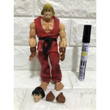 Street fighter Ryu and Ken action figure collectibles toys display Toy high  quality materials