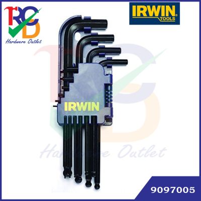 IRWIN ประแจหกเหลี่ยมหัวบอล (MM) 10 ชิ้น Mod.9097005