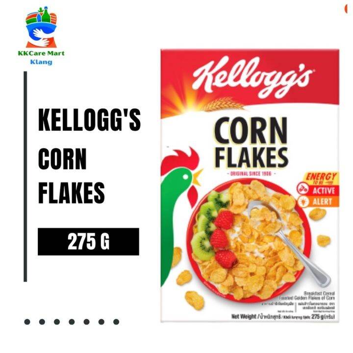 Kellogg's - Corn Flakes Original Breakfast Cereal 275g 玉米片 | Lazada