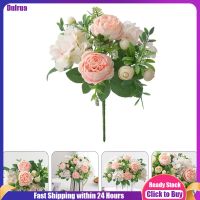 Dulrua [Sale] 1 ชิ้นจำลองดอกไม้ช่อดอกไม้งานแต่งงานช่อเจ้าสาวเพื่อนเจ้าสาวถือดอกไม้