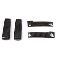 For Cruiser 2007-2021 ABS Carbon Fiber Car Inner Door Handle Bowl Panel Cover Trim Decorative Accessories