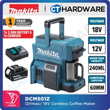 18V LXT? / 12V max CXT? Lithium-Ion Cordless Coffee Maker, Tool Only FIND  LOCAL SHOP ONLIN, DCM501Z