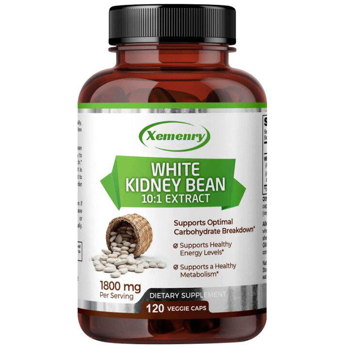 Carb Blocker Contains White Kidney Bean 101 Extract Promotes