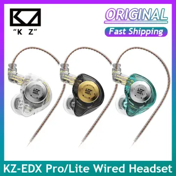 KZ EDX Pro Earphones Dynamic In Ear Monitor HiFi Wired