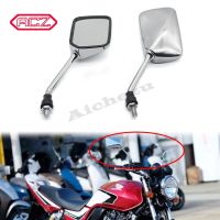 กระจกกระจกมองหลังข้างด้านหลังรถจักรยานยนต์สากล ACZ สำหรับ Honda CB400 750 1000 1300 CB-1 VT250 VTEC ZRX400 VYR Orignal คุณภาพสูง