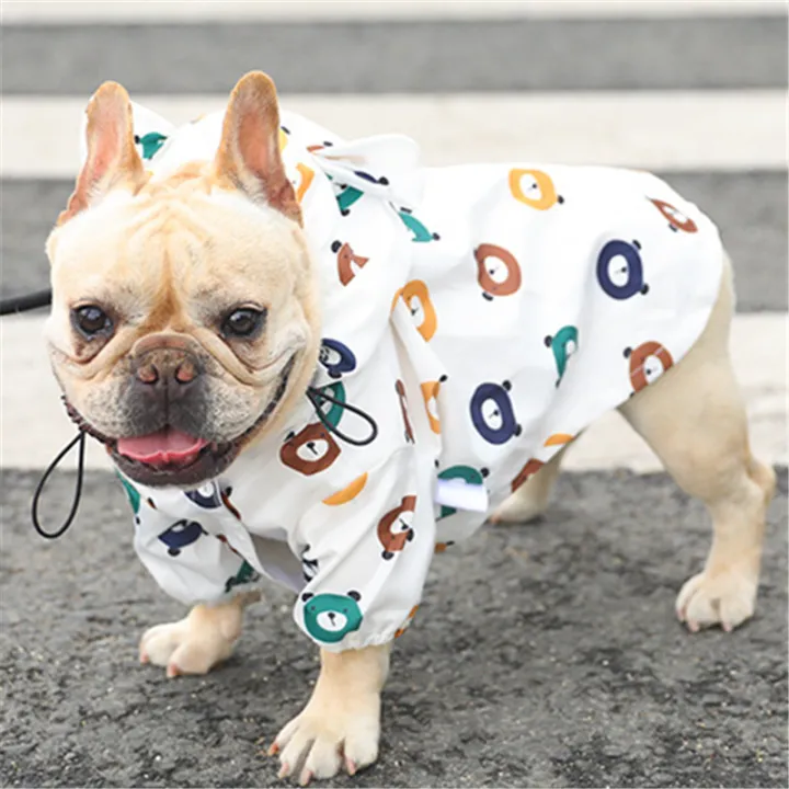 Waterproof Dog Coat Clothes Cute Dog Raincoat for Large Dogs Rain Jacket  for Pug French Bulldog Poodle Bichon Corgi Dropshipping | Lazada PH