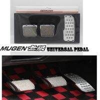 JQTUNING-Non-Slip Aluminum Mugen Auto Pedal Pad Clutch For Honda Fit Jazz Manual Transmission MT/AT JQ-PAD001