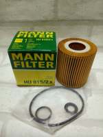 ส่งฟรี กรองน้ำมันเครื่อง  BMW Series 3  E90  ( 2005 - 2013 )  รุ่น  316i,  318i,  320i,  320si    Oil Filter  Mann  HU 815/2x  /  HU815/2x