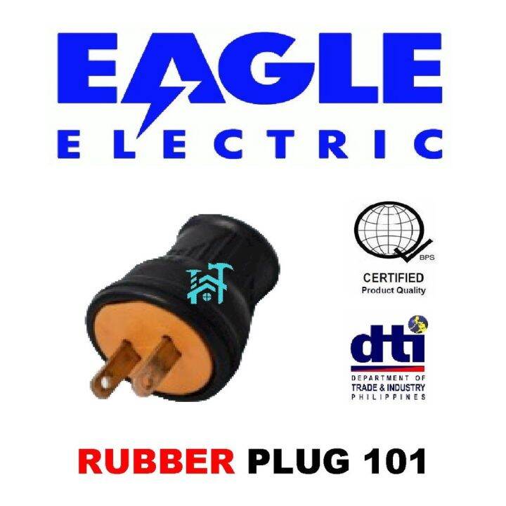 HOT EAGLE RUBBER PLUG 101 (NOT PLASTIC) Lazada PH