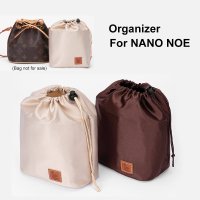 สำหรับ NANO NOE ใน Bag Organizer ผู้หญิงเดินทางแต่งหน้าภายในกระเป๋าถือกำมะหยี่เดินทางแทรกถุงเก็บซับใน